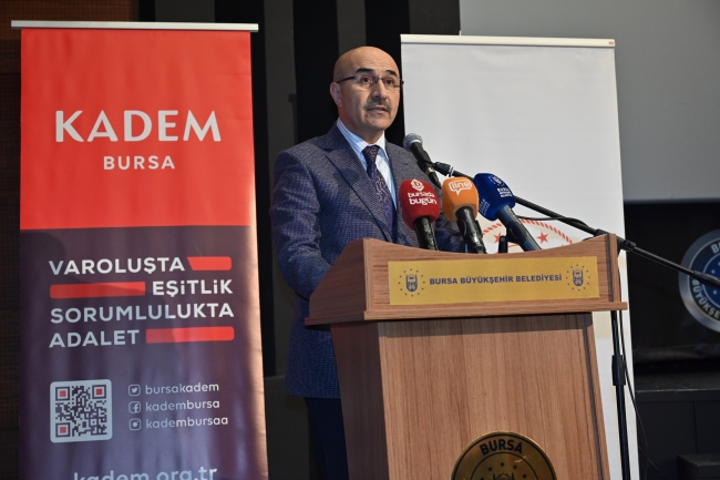 Bursa'da 'Kadına Yönelik Şiddete Karşı' panel düzenlendi