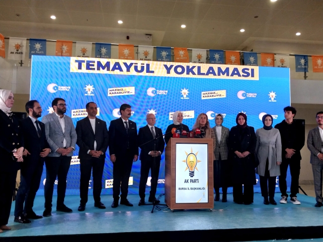 AK Parti Bursa'da temayül yoklaması yapıldı