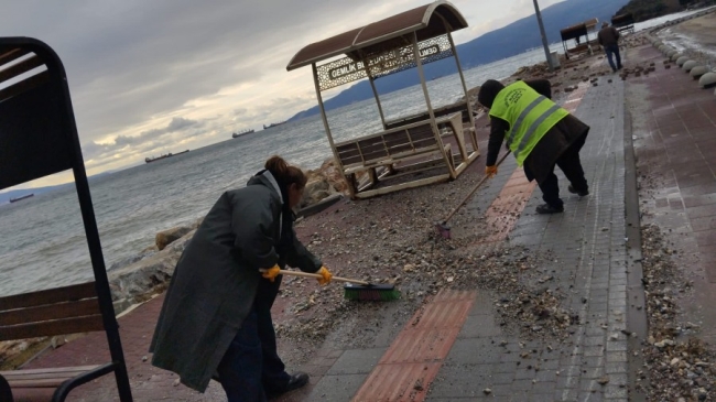 Bursa'nın Gemlik sahil yolu ulaşıma açıldı