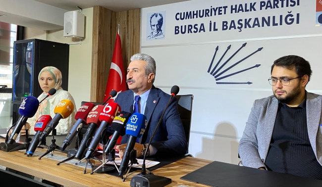 CHP Bursa: Yargı darbesine izin vermeyeceğiz