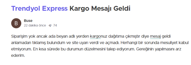 Bu mesaja dikkat! Adabeyan nedir?