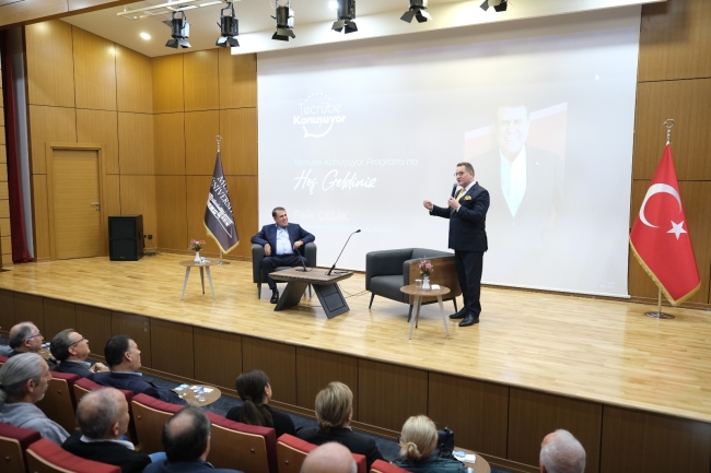 Faik Çelik gençlerle tecrübelerini paylaştı