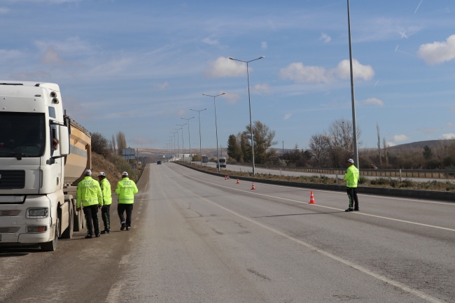 Ankara'da kış lastiği denetimi
