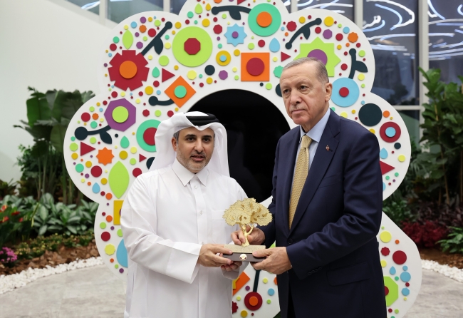 Cumhurbaşkanı Erdoğan, EXPO 2023 fuar alanını ziyaret etti