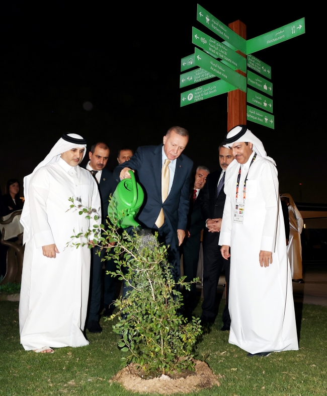 Cumhurbaşkanı Erdoğan, EXPO 2023 fuar alanını ziyaret etti