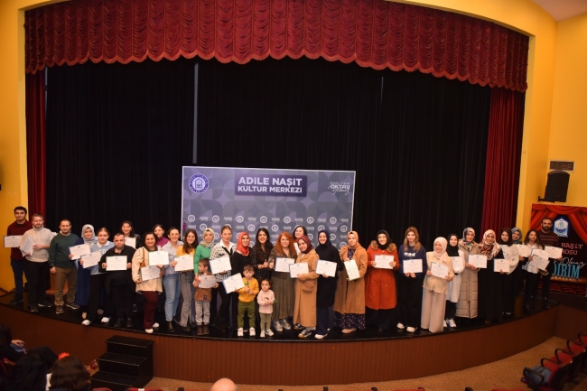 Yıldırım Sanat Kursları mezunlarını verdi