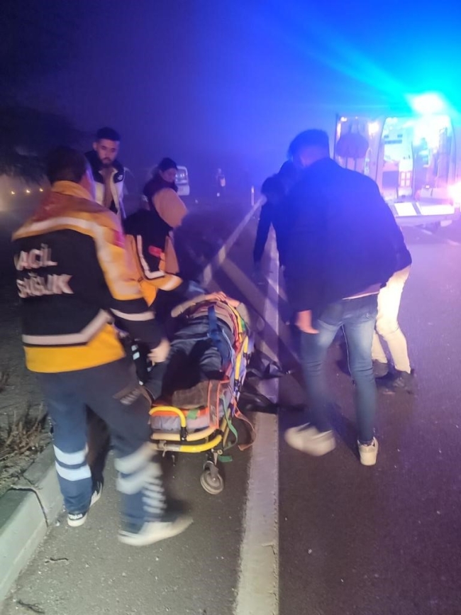Sis beraberinde kazayı da getirdi!
