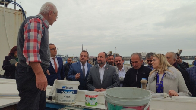TBMM Balıkçılık ve Su Ürünleri Araştırma Komisyonu sahada