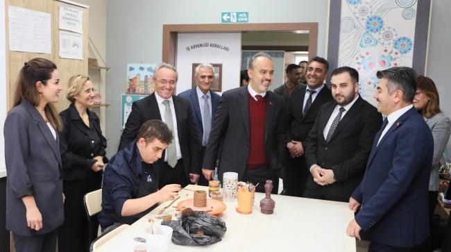 Bursa'da özel öğrencilerle engelsiz buluşma