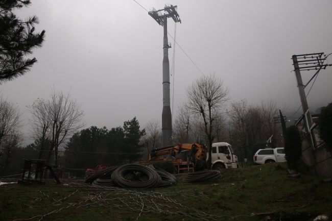 Teleferik'te sezon öncesi bakım! Sıfırlandı...