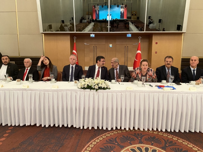 Cevdet Yılmaz Alevi-Bektaşi temsilcileriyle bir araya geldi