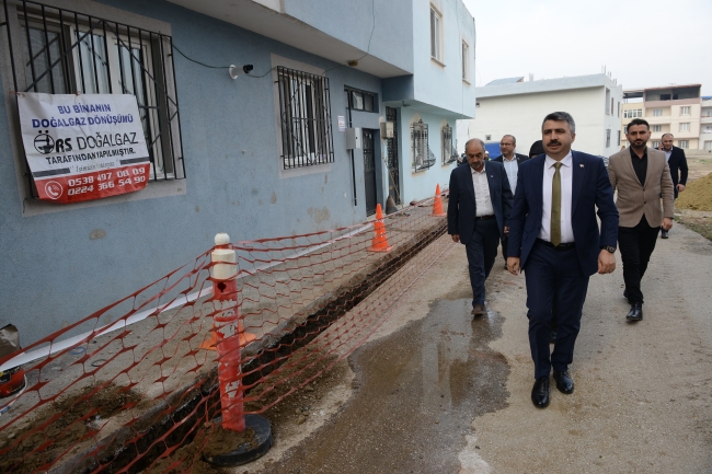 Bursa'nın o mahallesi doğalgaza kavuşuyor