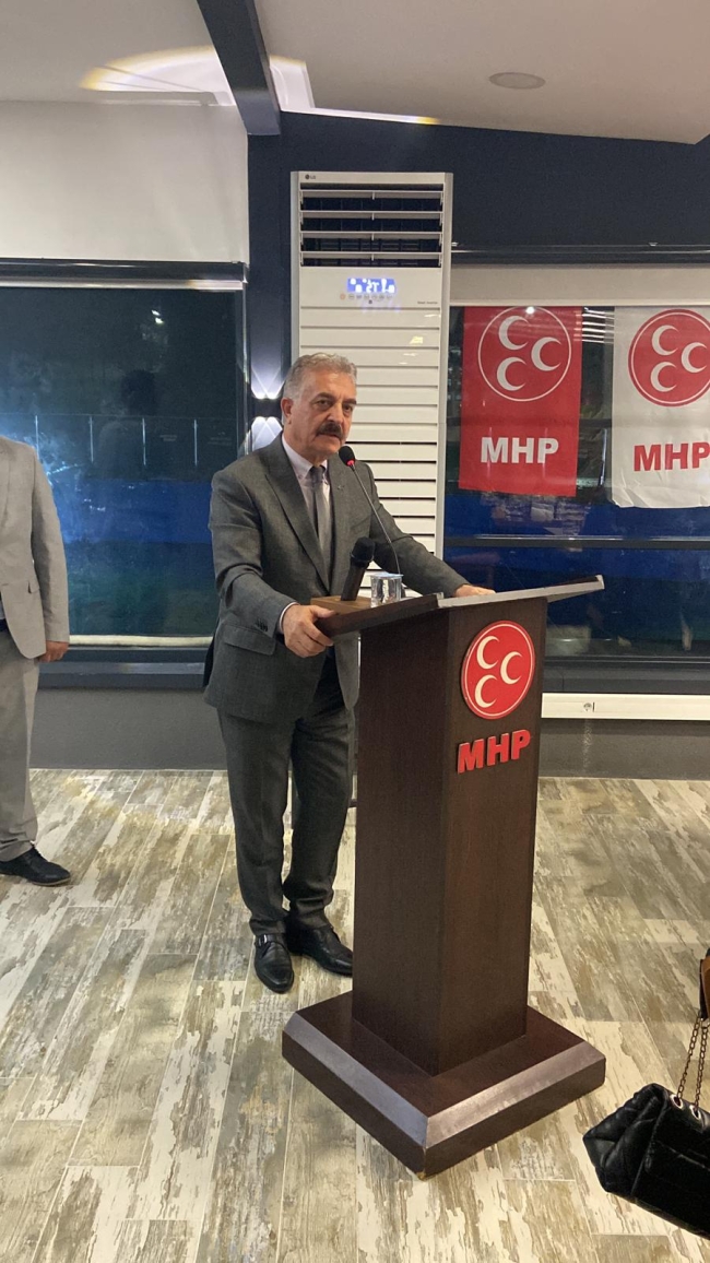 MHP Yıldırım, muhtarlar ile bir araya geldi