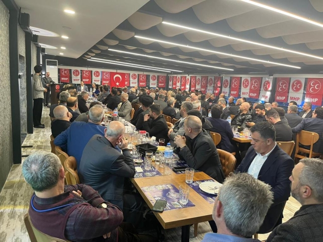 MHP Yıldırım, muhtarlar ile bir araya geldi