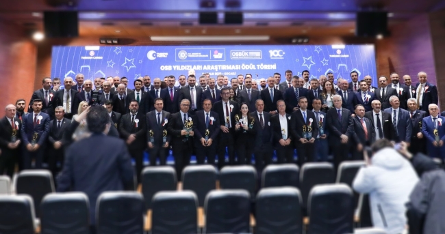 OSB'lerin Yıldızları ödülü Gökçelik'e