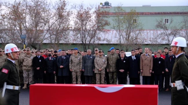 Şehit teğmen törenle memleketine uğurlandı