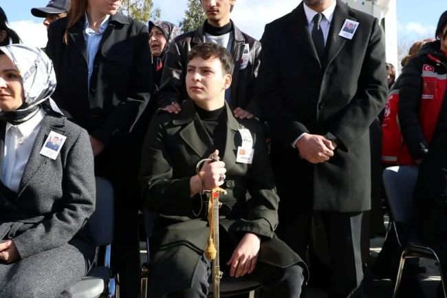 Şehit Teğmen Eril Alperen Emir'e veda