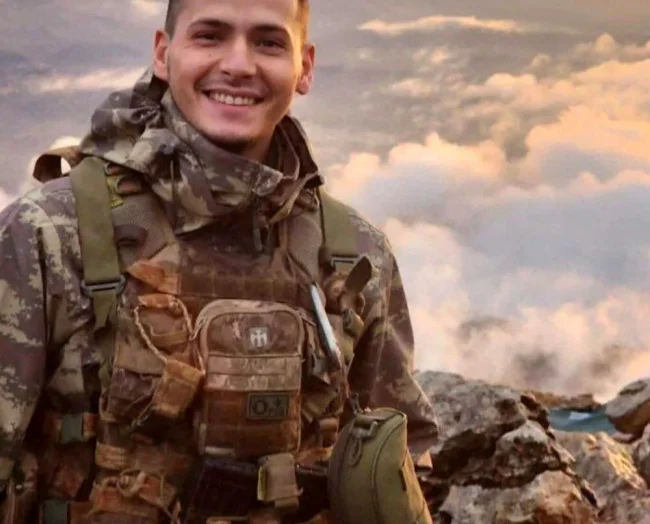 Şehit Teğmen Eril Alperen Emir'e veda
