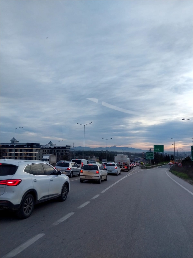 Bursa'da zincirleme kaza!