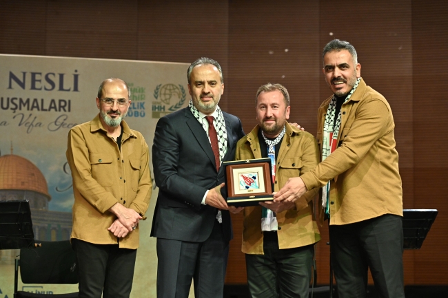 Bursa'da Filistin ezgileriyle unutulmaz anlar