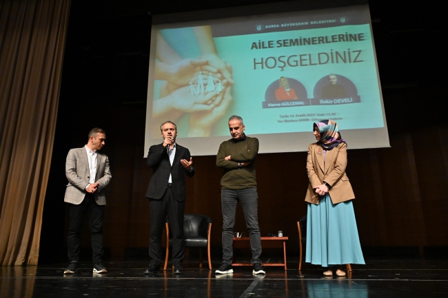 Bursa Büyükşehir Belediyesi'nden ‘Güçlü Aile’ semineri