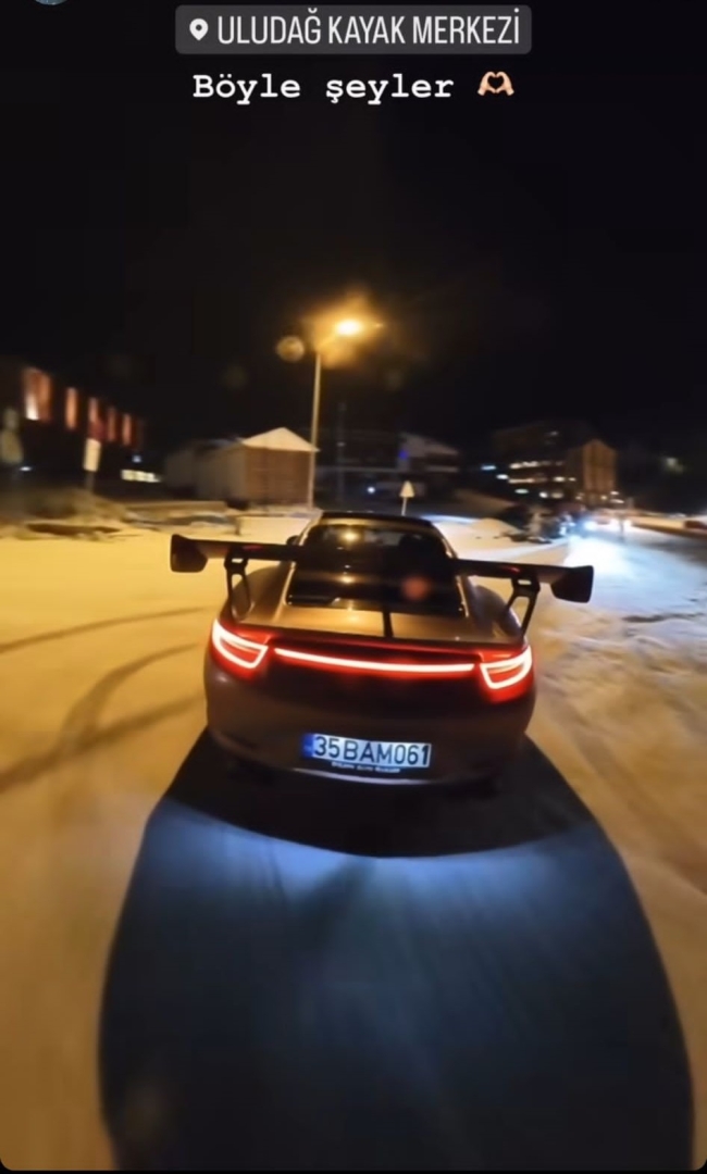 Drift yapmak için başka şehirlerden Bursa'ya geliyorlar!
