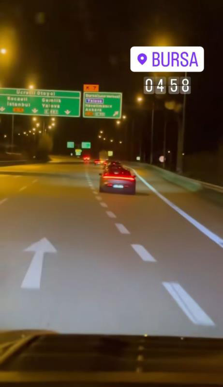 Uludağ'da drift atan sürücülere 81 bin lira ceza kesildi