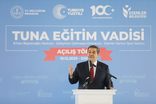 Bakan Tekin: Bütçeden en büyük pay bakanlığımıza ayrılır