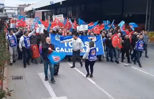 Otomobil Fabrikası'ndaki eylemler büyüyor