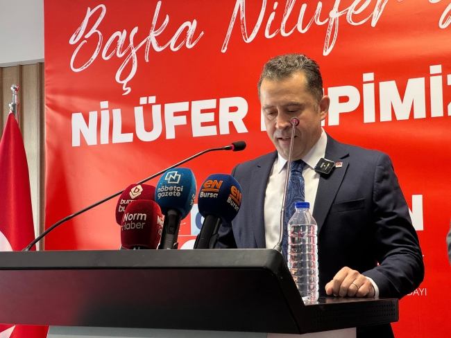 Erman Aydıngün, Nilüfer Belediye Başkanlığı'na aday adayı oldu