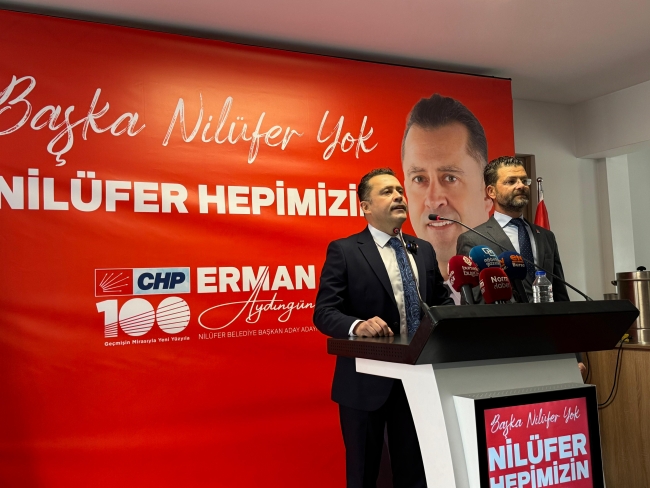 Erman Aydıngün, Nilüfer Belediye Başkanlığı'na aday adayı oldu