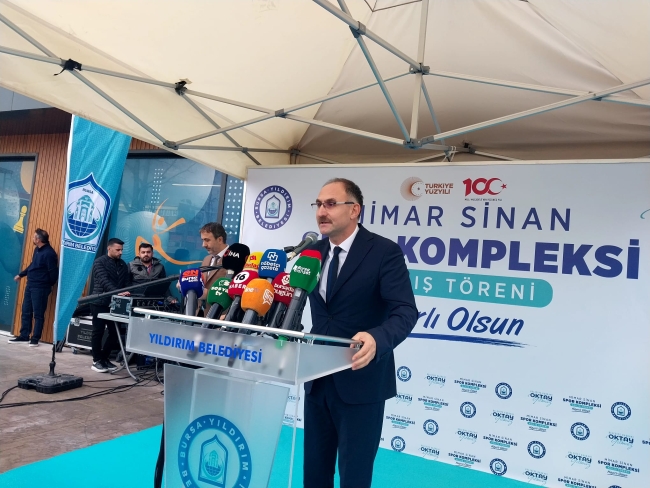 Yıldırım Belediyesi Çok Amaçlı Spor Kompleksi hizmete açıldı