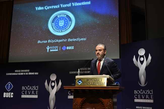 'Yılın Çevreci Yerel Yönetimi' ödülü Bursa'ya!