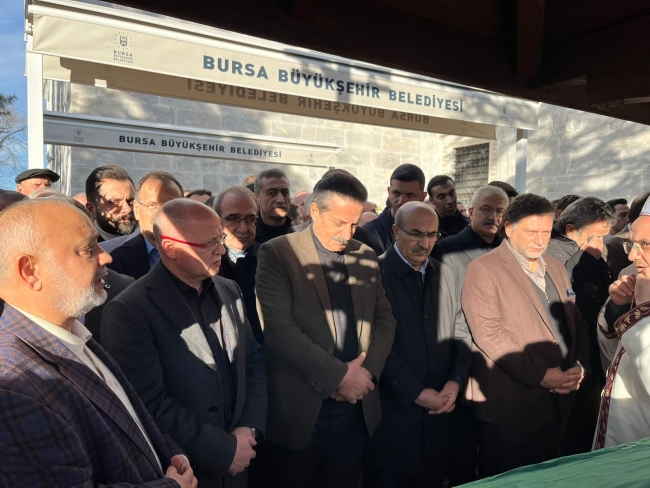 Faruk Çelik'in babası son yolculuğuna uğurlandı