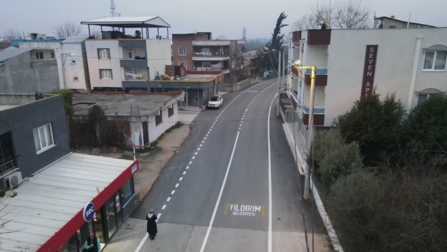 Bursa Vakıfköy Caddesi yenilendi