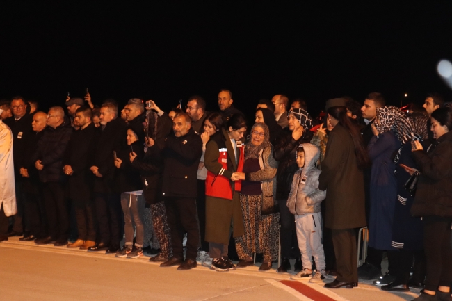 Denizlili şehidin naaşı memleketine getirildi