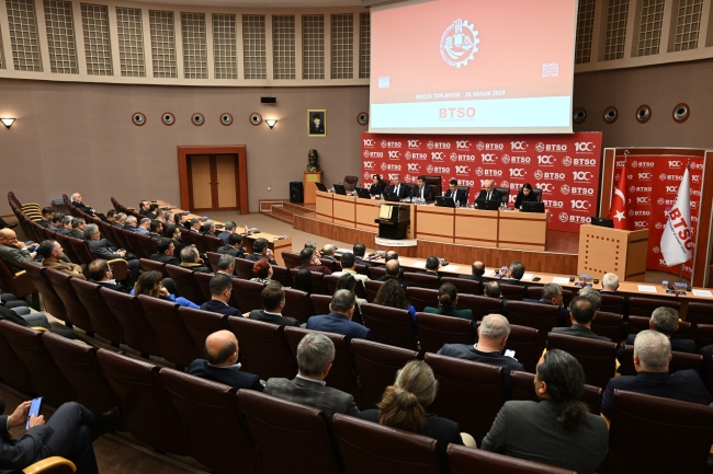BTSO'da yılın son meclis toplantısı yapıldı