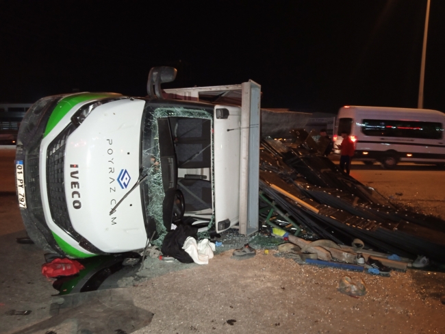Adana'da feci kaza: 1 ölü 3 yaralı!