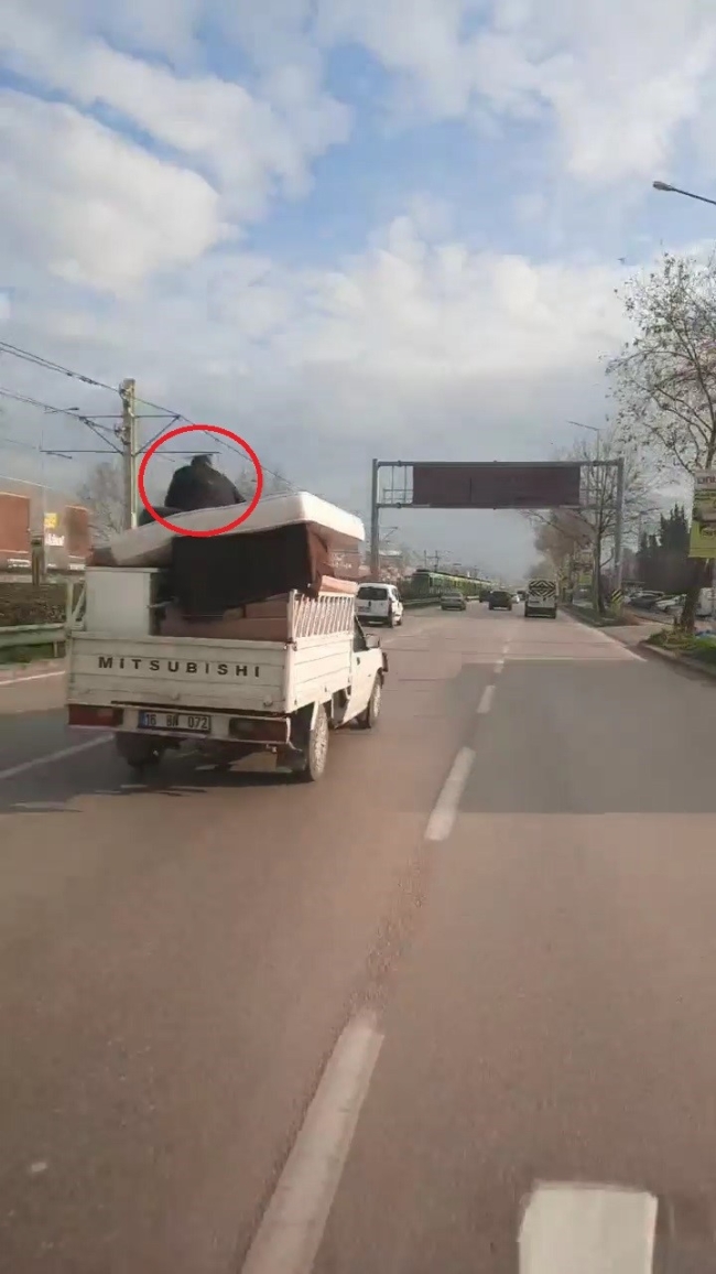 Bursa'da kilometrelerce tehlikeli yolculuk