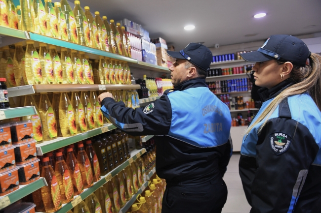 Osmangazi’de etiketler gözetim altında