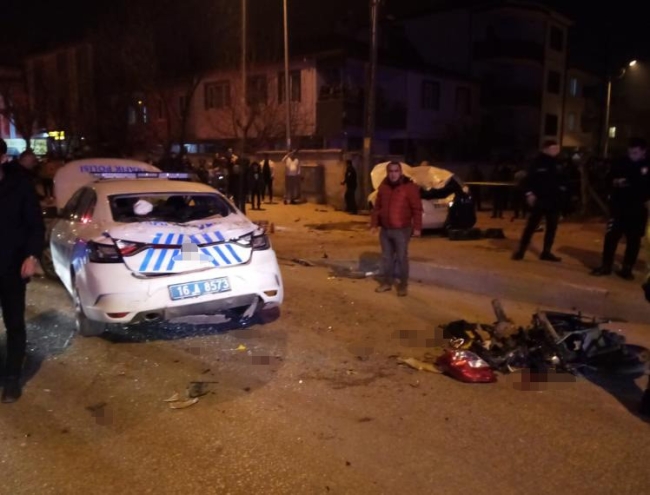 Bursa'da zincirleme kaza!