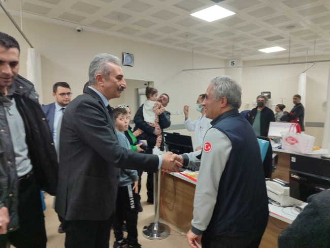 CHP Bursa İl Başkanı Nihat Yeşiltaş'tan yılbaşı ziyaretleri
