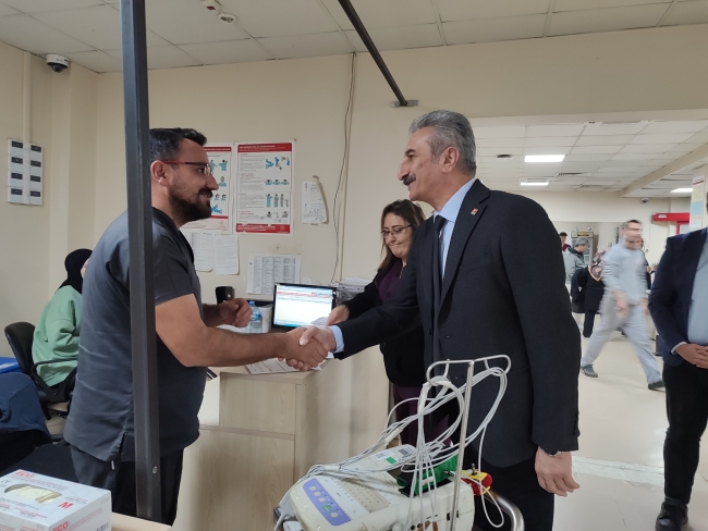 CHP Bursa İl Başkanı Nihat Yeşiltaş'tan yılbaşı ziyaretleri