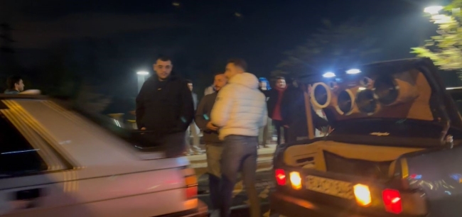 Bursa yeni yıla havai fişekler ve silah sesleriyle girdi
