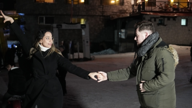 Uludağ’da yeni yıl buruk kutlandı