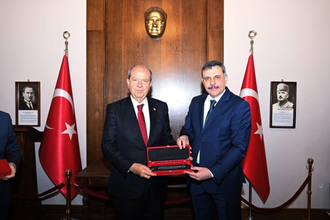 KKTC Cumhurbaşkanı Tatar’dan Vali Çiftçi'ye teşekkür