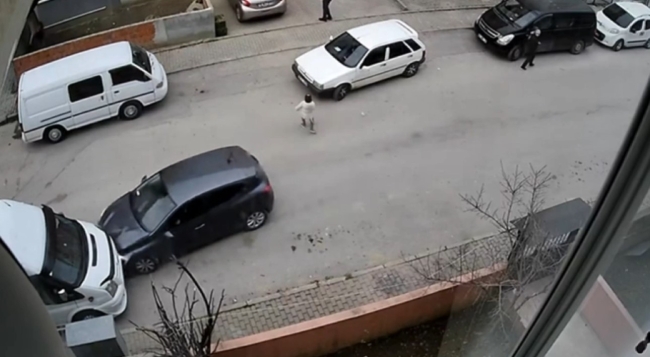 Bursa’da hayat kurtaran o manevra!