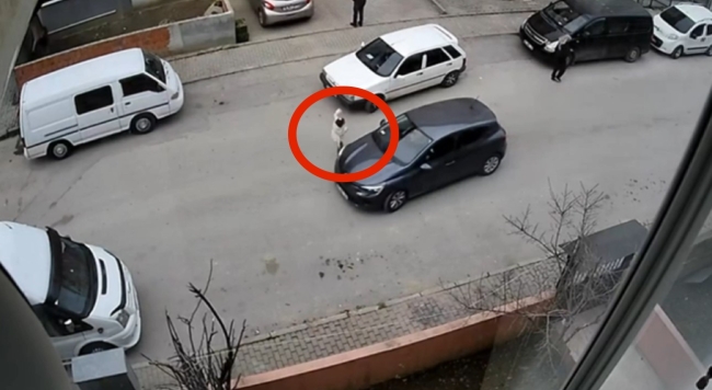 Bursa’da hayat kurtaran o manevra!
