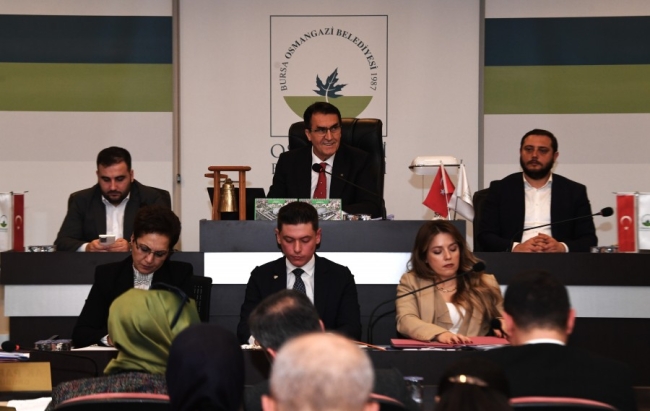 Osmangazi'de yılın ilk Meclis Toplantısı yapıldı