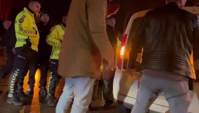 Bursa'da polise saldıran alkollü sürücü tutuklandı